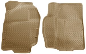 Dodge Ram 2500 Floor Liners - Front - Husky Liners - Classic Style - Tan - `94-`02